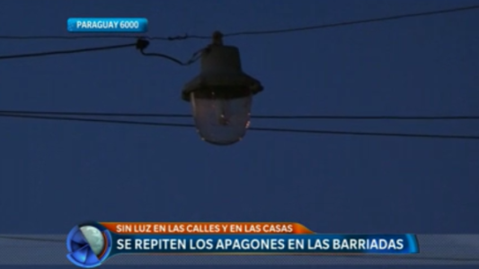 Se repiten los apagones en las barriadas