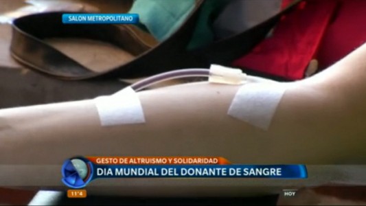 Día Mundial del Donante de Sangre: muchos rosarinos extendieron su brazo para dar vida