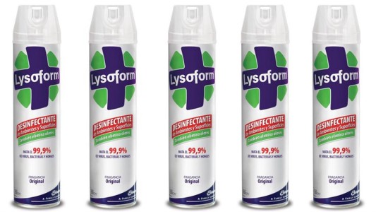 Prohíben y retiran del mercado un lote de desinfectante Lysonform contaminado con insecticida