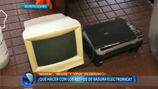 Campaña de recolección de residuos electrónicos