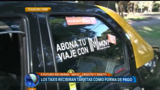 Los taxis recibirán tarjetas como forma de pago