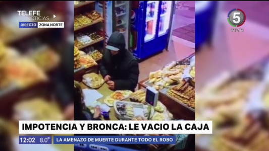 Robo a mano armada en una panadería de zona norte
