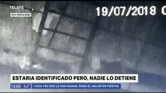 Fisherton: un delincuente robó nueve veces en el mismo local