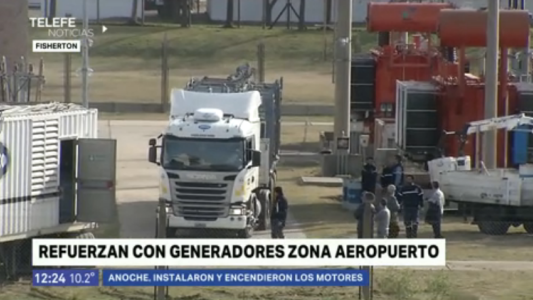 Refuerzan con generadores la zona del Aeropuerto