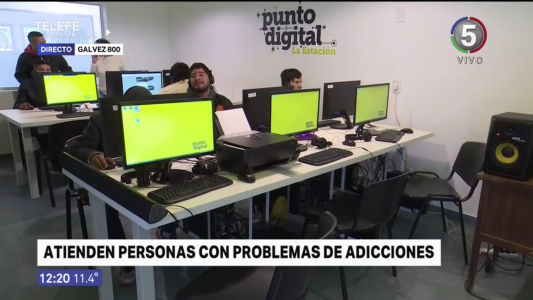 "La Estación" inauguró el nuevo Punto Digital para ayudar a jóvenes con problemas de adicciones