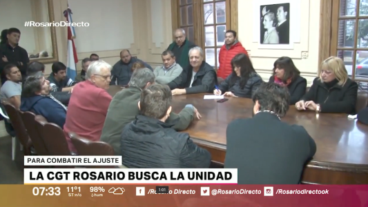 La CGT Rosario se reunió por la unidad
