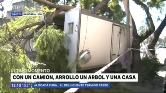 Zona norte: robo, persecución y choque múltiple