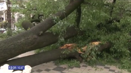 Alerta meteorológico en Rosario por vientos fuertes con ráfagas