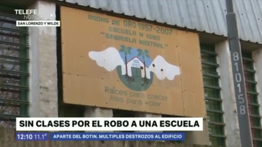 Robaron y destrozaron una escuela primaria por segunda vez en quince días