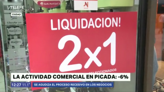 Caída de ventas en julio: los comercios registran un nuevo retroceso en el consumo