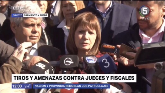 Bullrich en Rosario: la ministra de Seguridad recorrió la zona de los atentados tras las balaceras