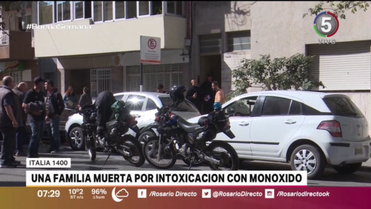 Un matrimonio y sus dos hijos murieron por inhalación de monóxido de carbono
