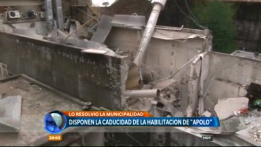 La Municipalidad dio de baja la habilitación histórica del laboratorio Apolo, a una semana de la explosión