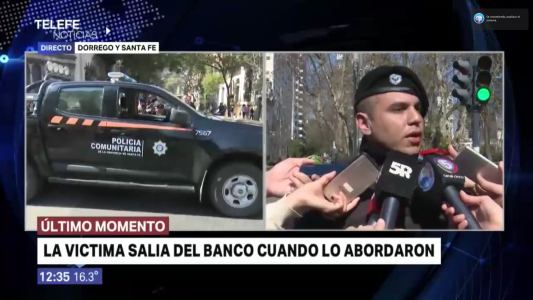 Exitoso operativo cerrojo frustró una salidera bancaria