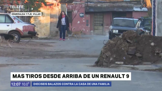 La Tablada: balearon el frente de una casa desde un automóvil