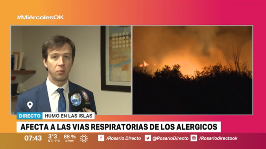 El humo en las islas afecta a las vías respiratorias de los alérgicos