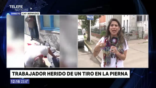 Capitán Bermúdez: balearon a un vecino y le dejaron un mensaje mafioso