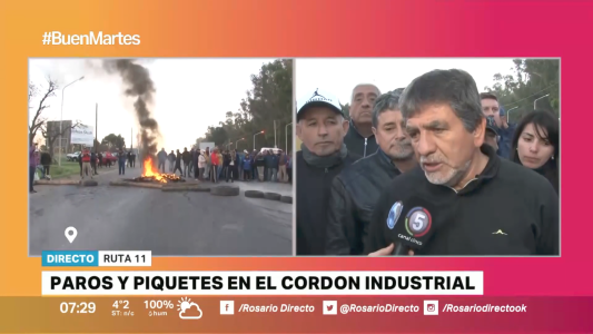 Paro y piquetes en el cordón industrial contra los despidos