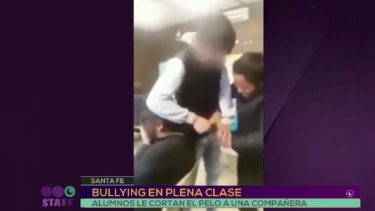 Bullying en Santa Fe: alumnos le cortaron el pelo a una compañera en plena clase