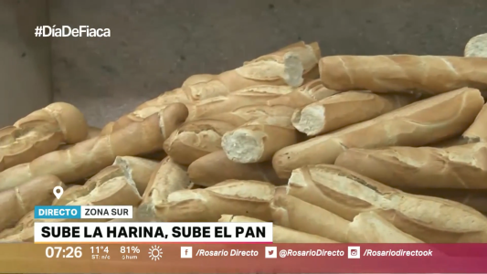 Aumenta el precio del pan y el kilo ya llega a los $65