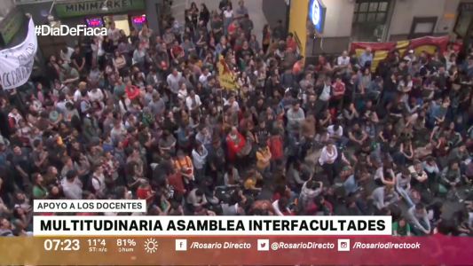 Defensa de la educación pública: universitarios realizaron una histórica asamblea interfacultades