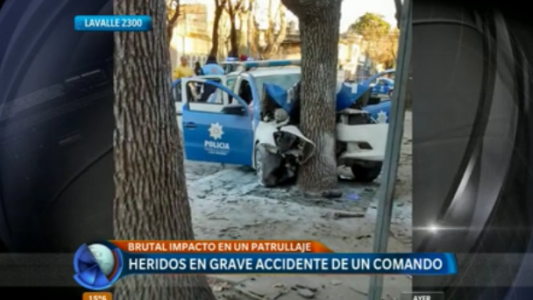 Heridos en un grave accidente de un comando
