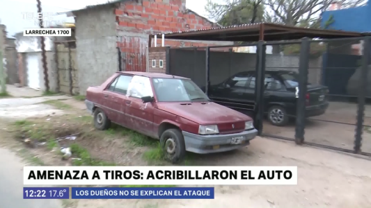 La Cerámica: acribillaron a balazos un automóvil