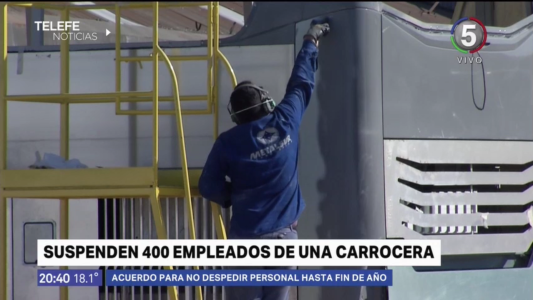Suspenden a 400 trabajadores de una carrocera de Villa Gobernador Gálvez