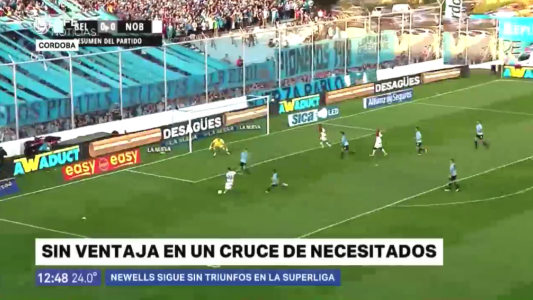 Newell’s empató con Belgrano y quedó penúltimo en la tabla