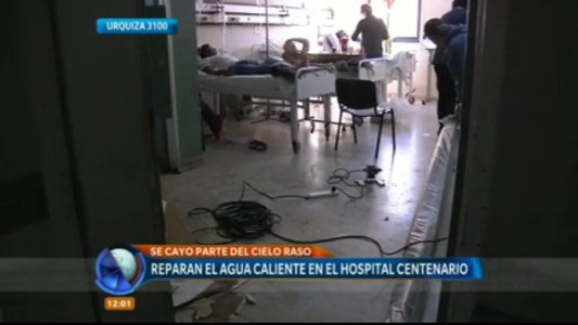 Tras la denuncia de pacientes, recomponen el suministro de agua caliente en el hospital Centenario