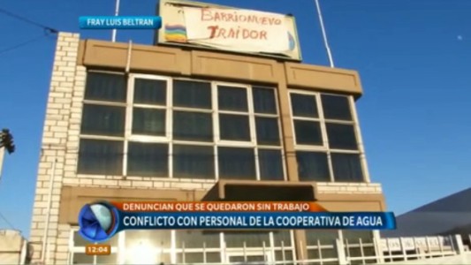 Conflicto en la Cooperativa de Agua de Fray Luis Beltrán por 17 trabajadores desplazados de sus puestos