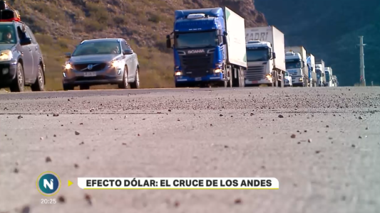 Por la devaluación, ahora son los chilenos los que vienen a pasear y comprar a Argentina