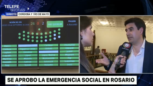 Por unanimidad, el Concejo aprobó la emergencia social en Rosario