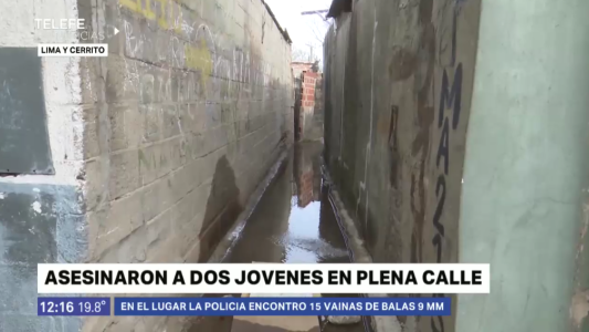 Asesinaron a balazos a dos adolescentes