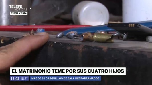 Acribillaron a balazos por error la casa de una familia