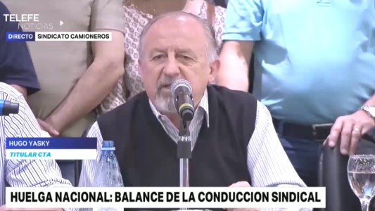 Hugo Yasky: "Hoy el pueblo argentino rechazó al FMI y al plan de ajuste"