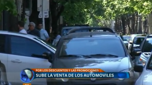 Sube la venta de los automóviles