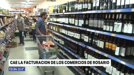 Cayó la facturación de los comercios de Rosario