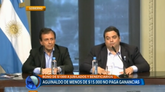 Bono a jubilados y beneficios en ganancias