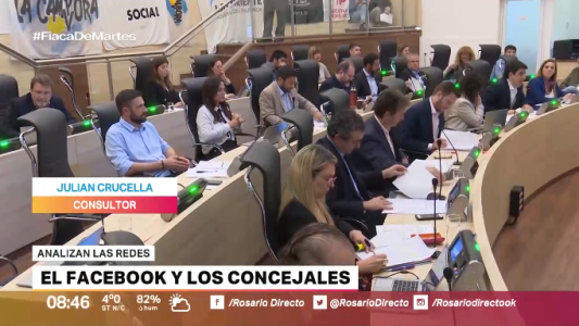 Análisis de redes sociales:  ¿cómo actúan los concejales rosarinos en Facebook?