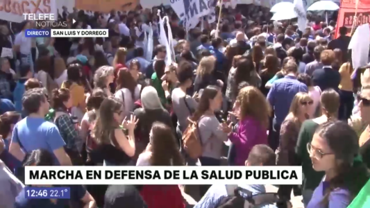 Concentración en defensa de la salud pública