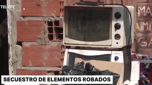 Varios detenidos y secuestro de elementos robados en el allanamiento a una vivienda de zona norte