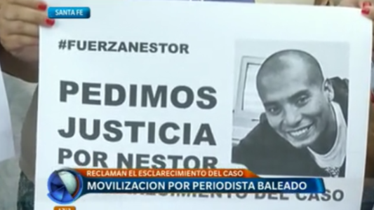 Santa Fe: movilización por periodista baleado