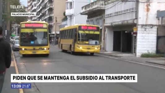 Piden que Nación mantenga el subsidio al transporte