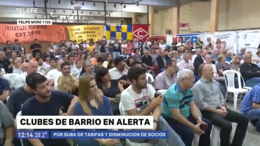 Clubes de barrios se reunieron en reclamo a Nación