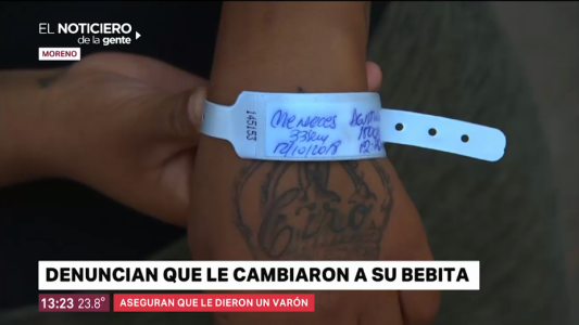 Una pareja denunció que le cambiaron a su bebita en el hospital
