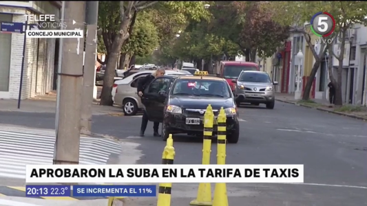 El Concejo aprobó el aumento de la tarifa de taxis y remises