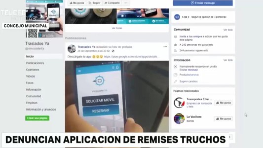 Advierten sobre la existencia de aplicaciones para remises truchos