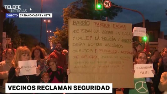 Vecinos de zona norte movilizados contra la inseguridad