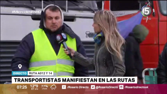 Transportistas de granos anunciaron paro y movilización para el próximo miércoles